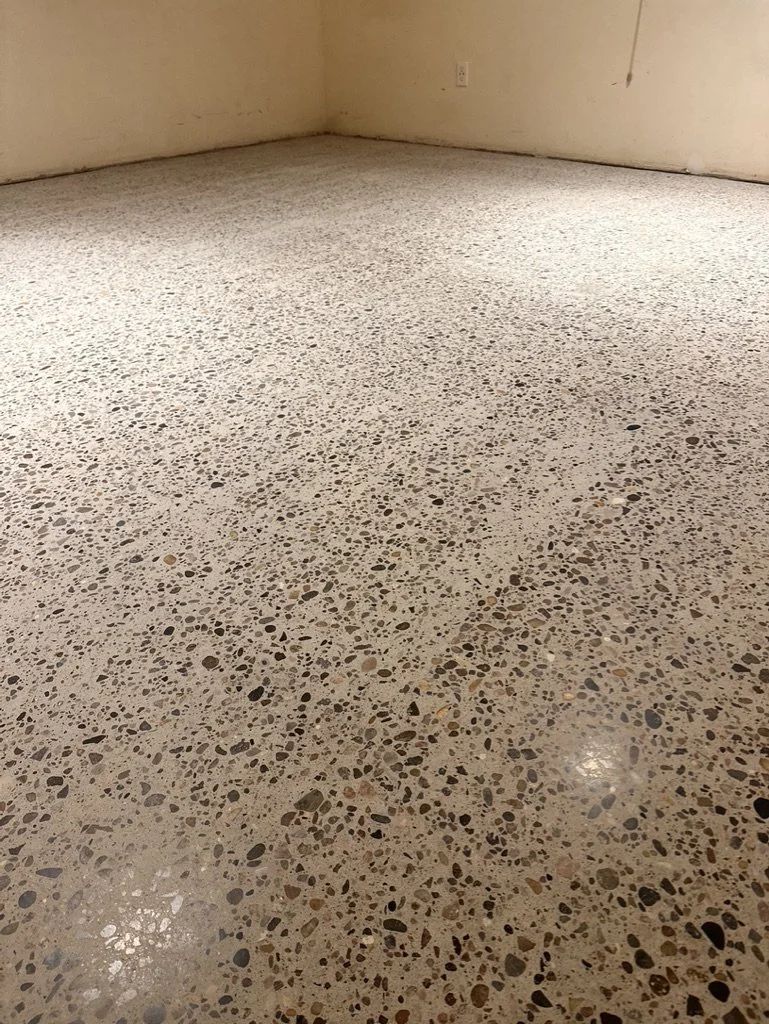 Polished concrete floor installed in Bernalillo, NM